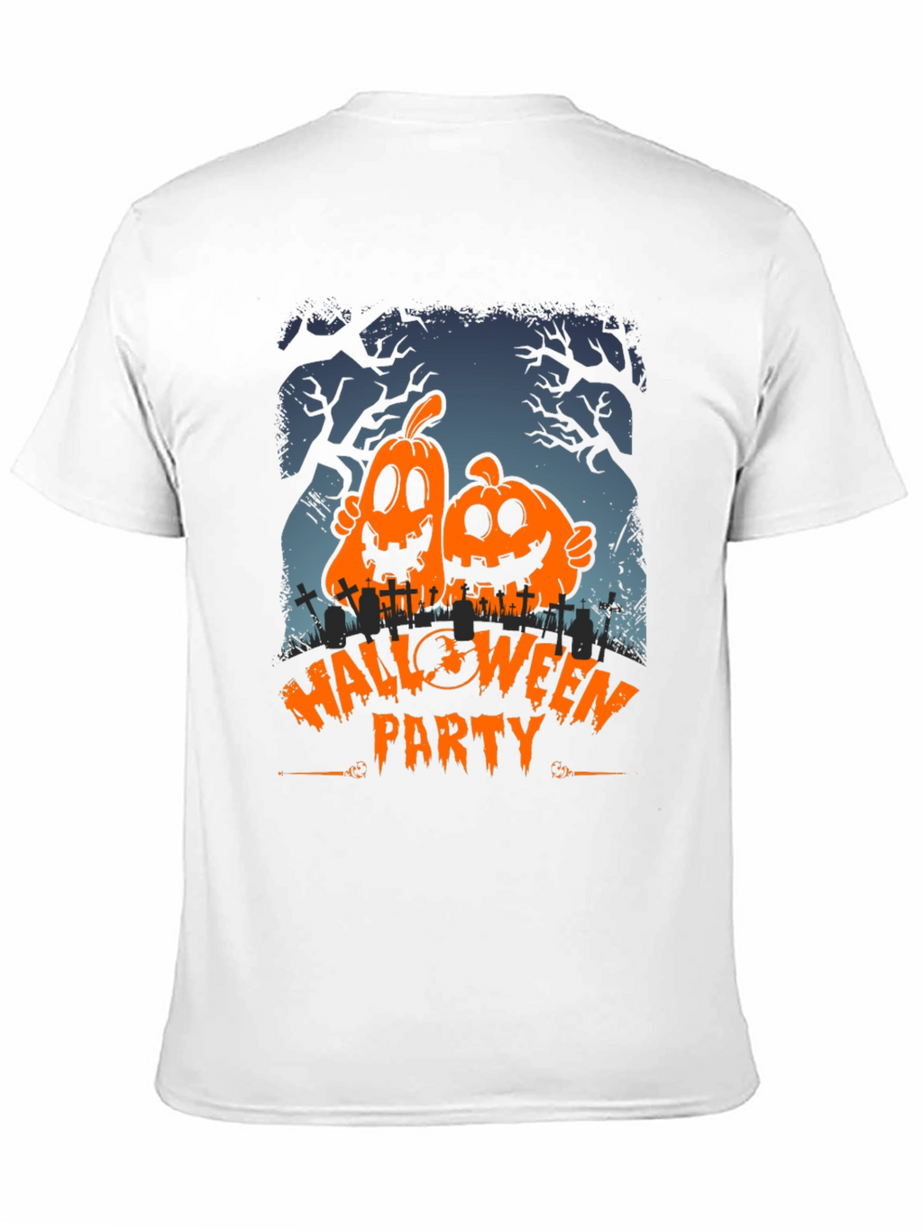 Halloween Party Pumpkin Graphic T-Shirt