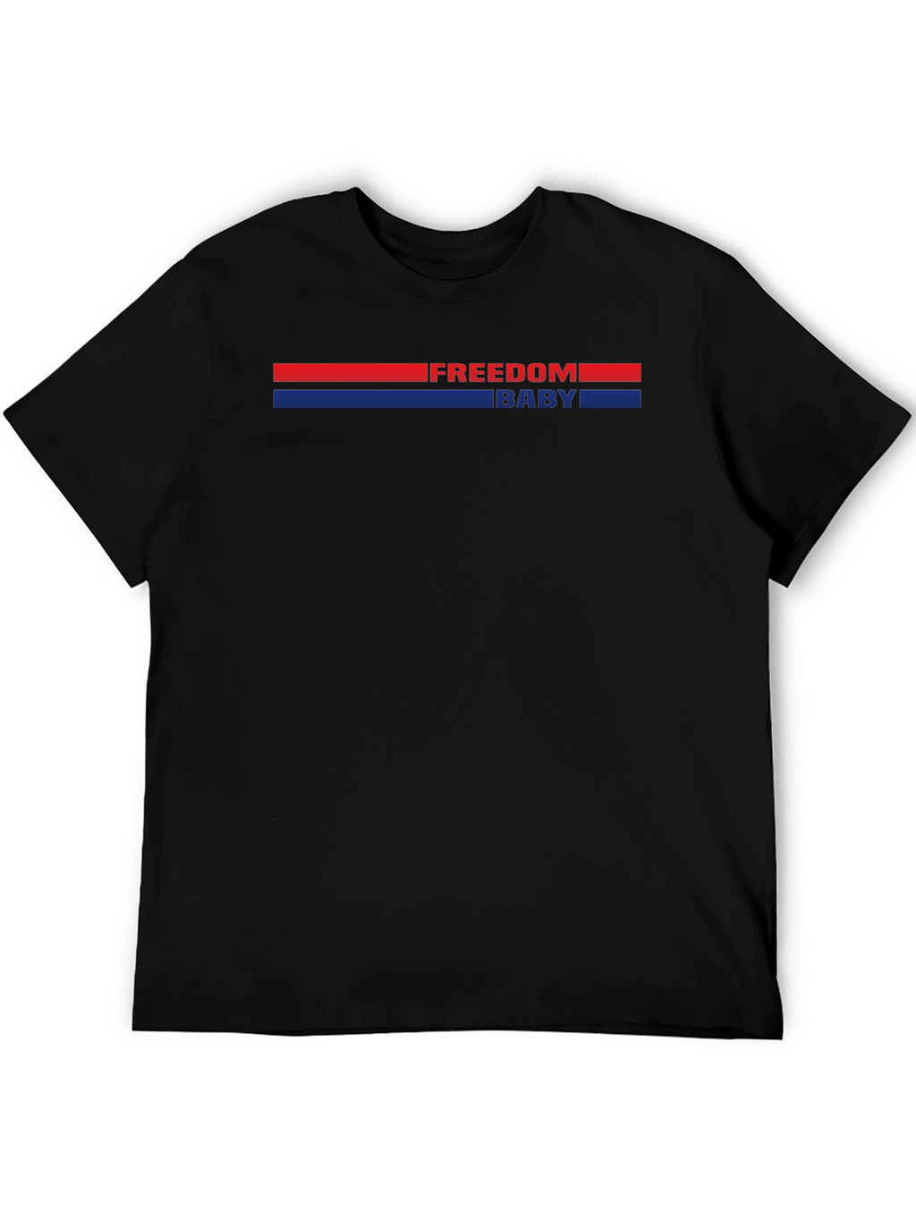 Freedom Baby Graphic Tee - Patriotic Style