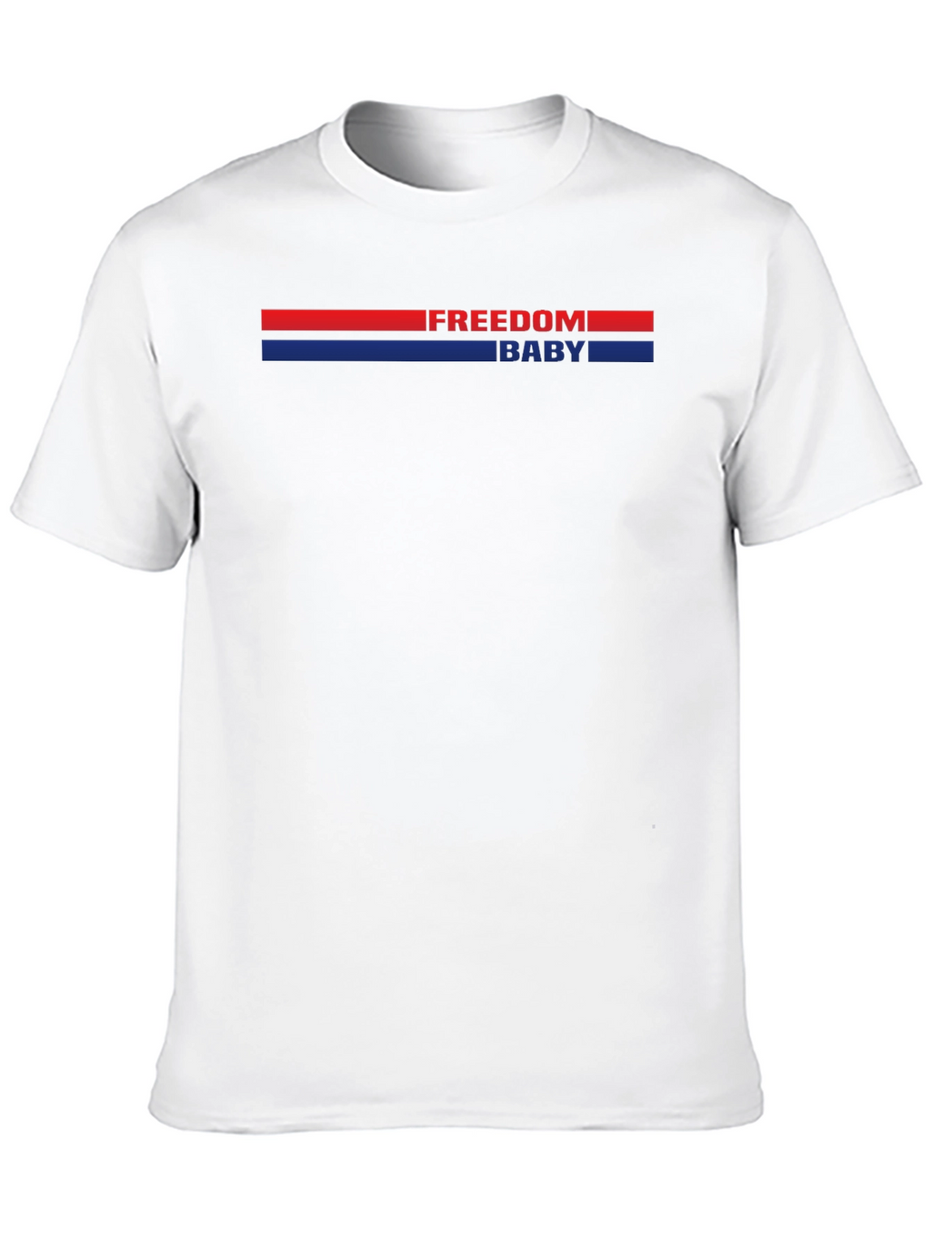 Freedom Baby Graphic Tee - Patriotic Style