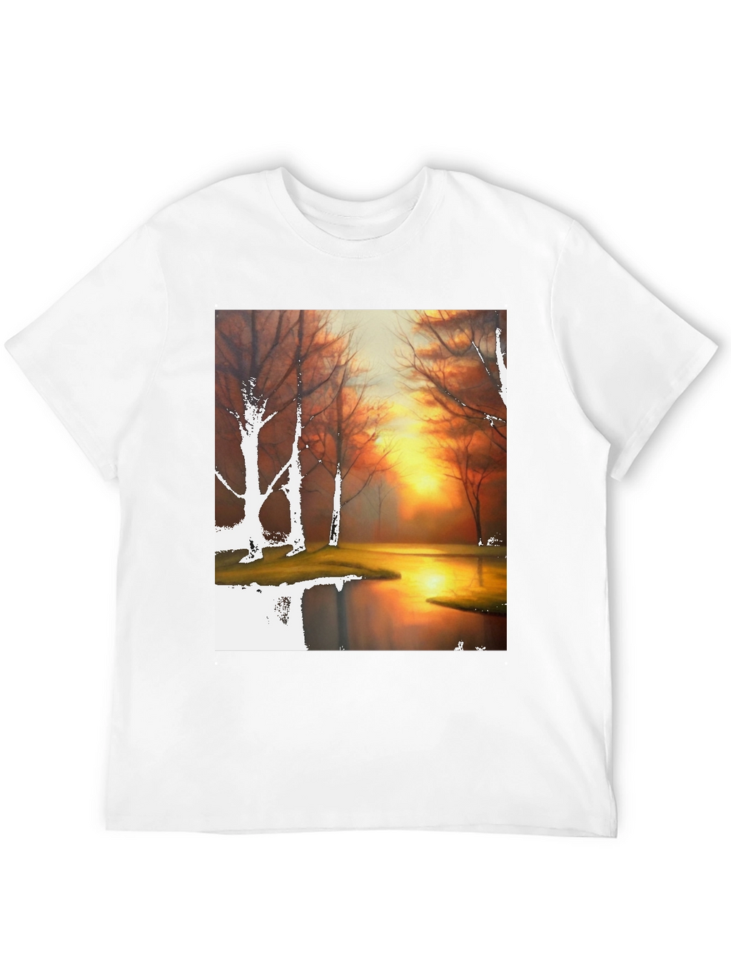 Sunset Lake Graphic T-Shirt
