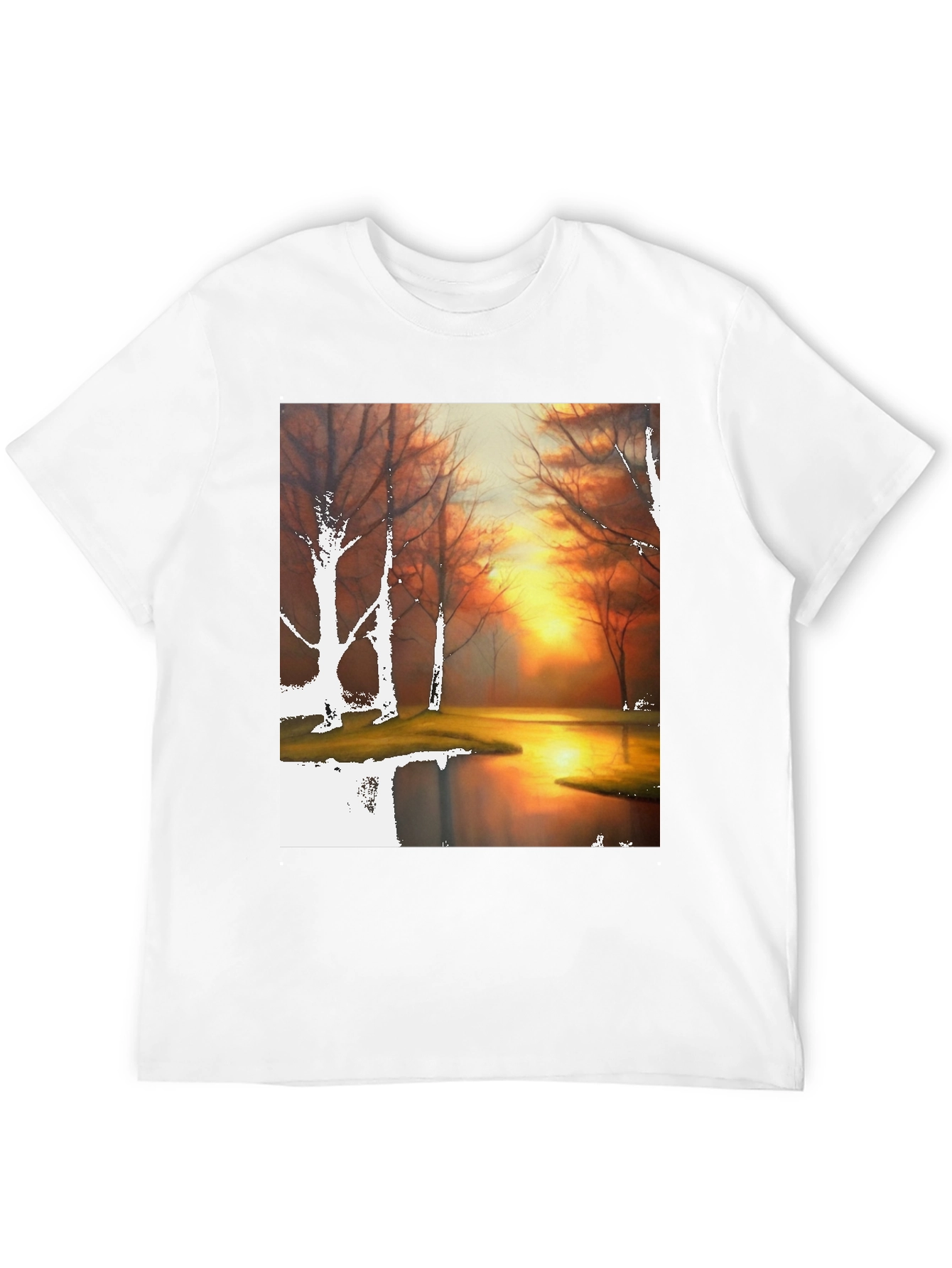 Sunset Lake Graphic T-Shirt
