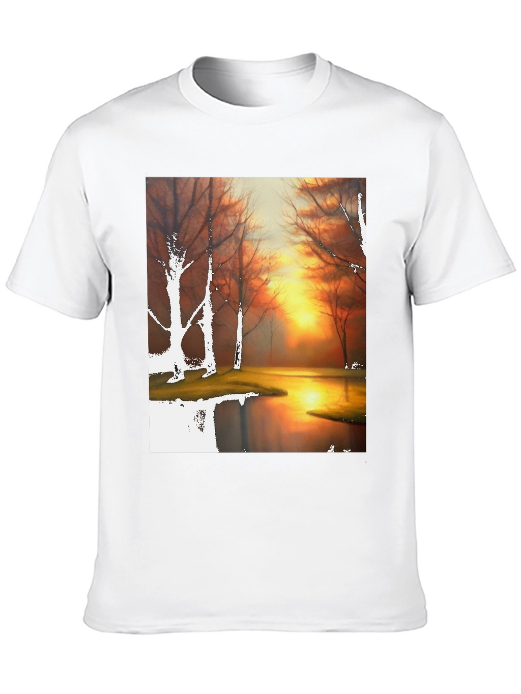 Sunset Lake Graphic T-Shirt