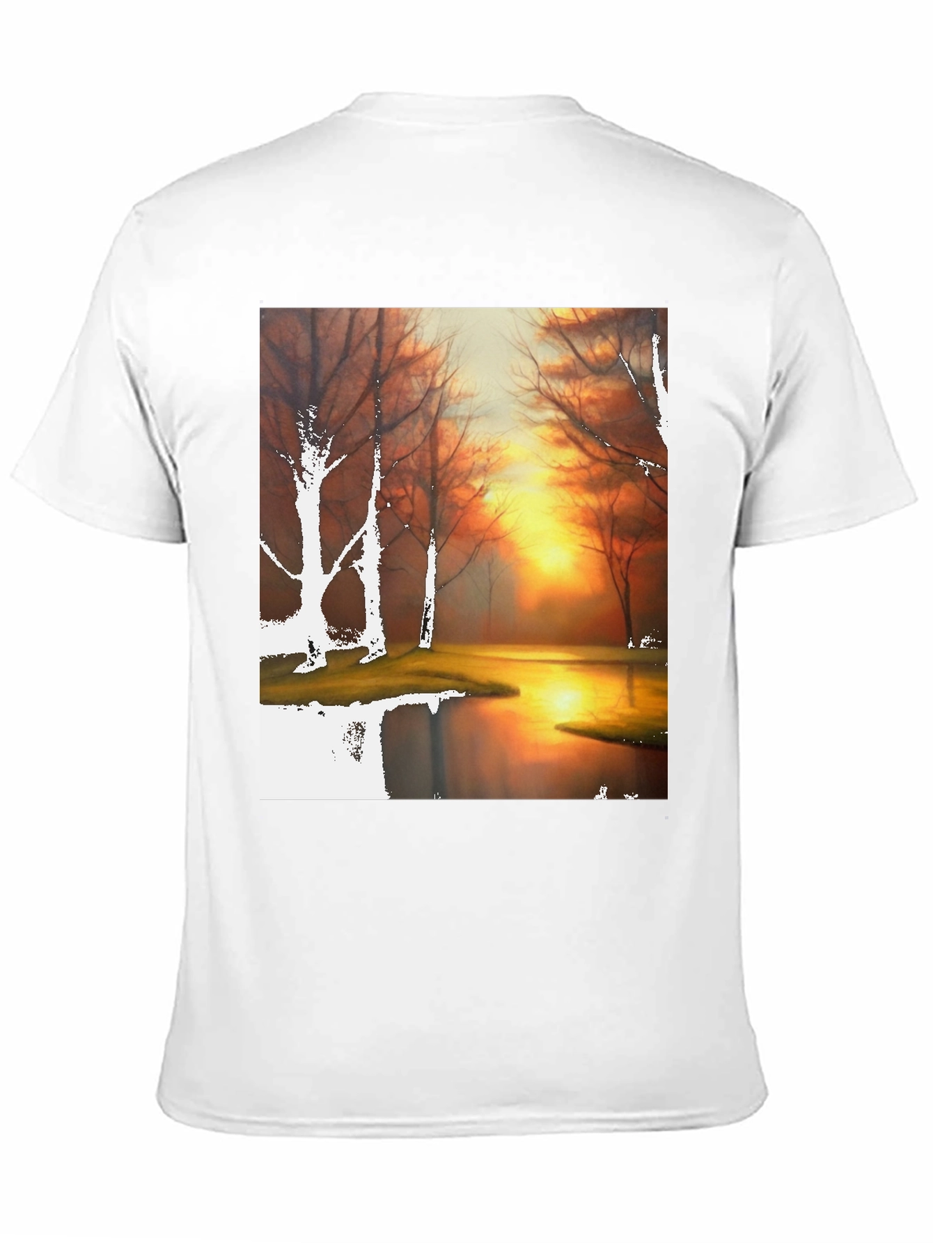 Sunset Lake Graphic T-Shirt