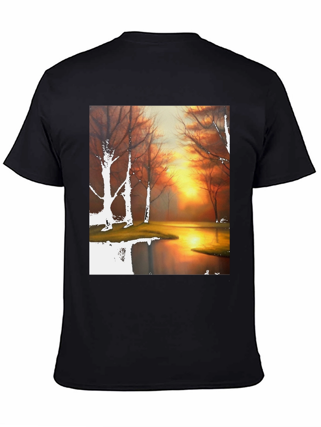 Sunset Lake Graphic T-Shirt