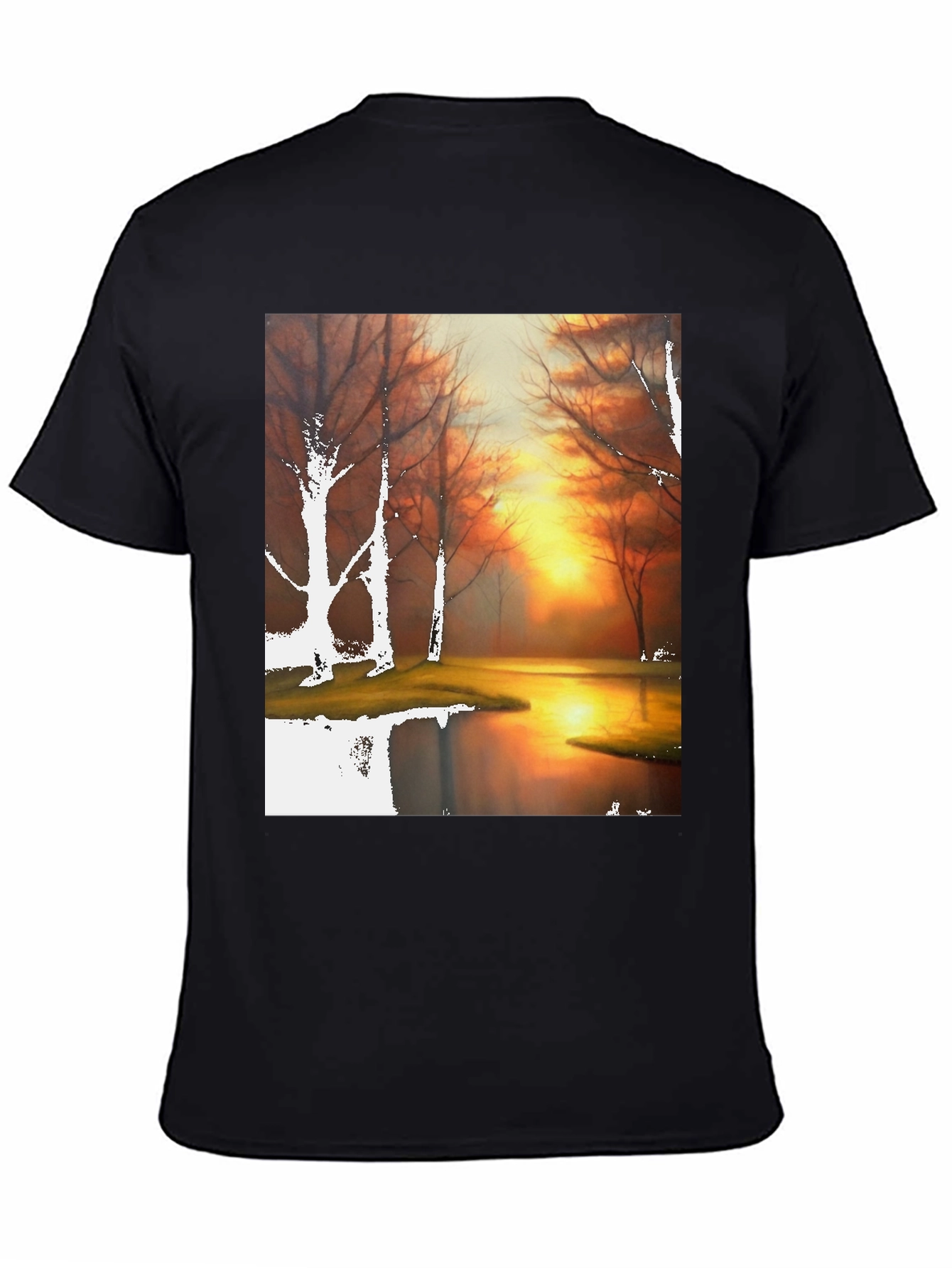 Sunset Lake Graphic T-Shirt
