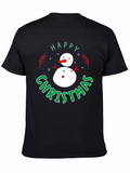 Happy Christmas Snowman T-Shirt