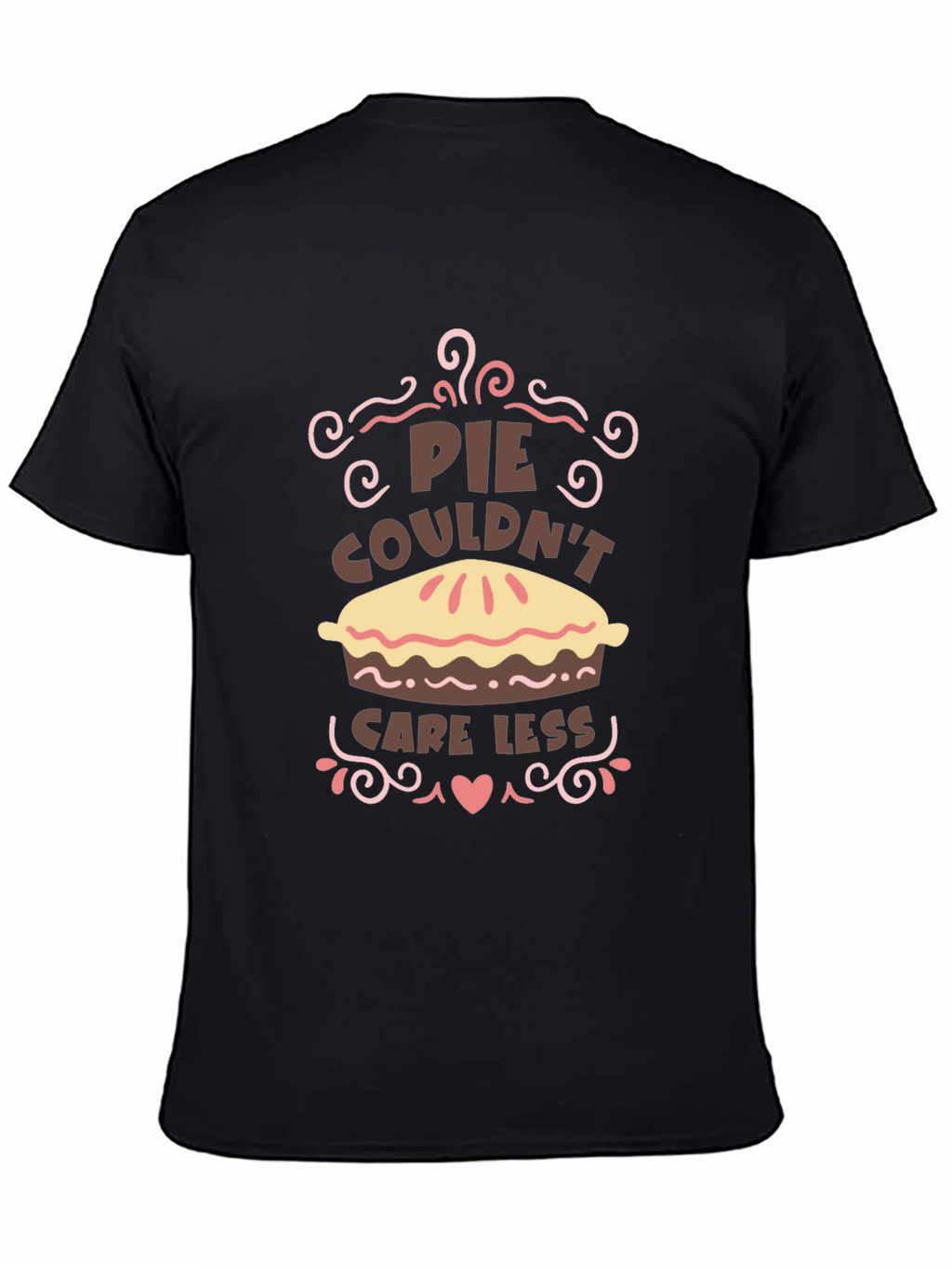 Pie Couldnt Care Less Graphic Tee