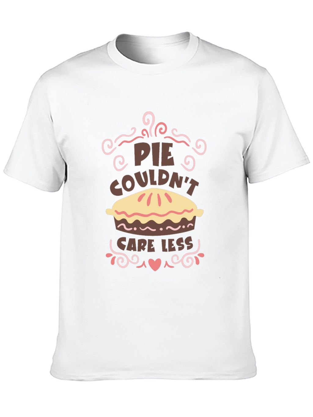 Pie Couldnt Care Less Graphic Tee