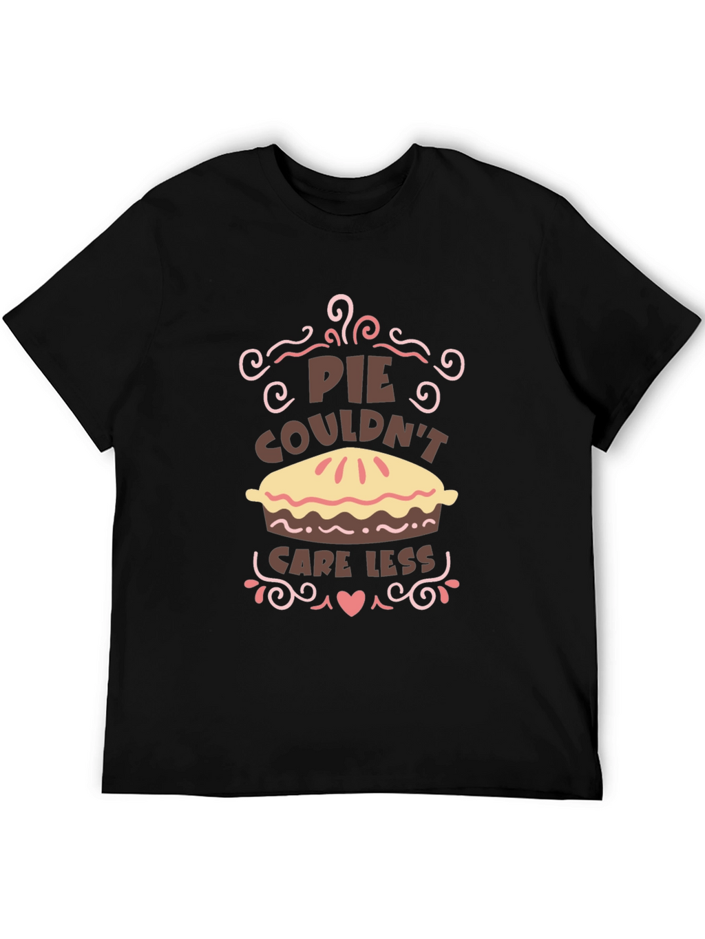Pie Couldnt Care Less Graphic Tee