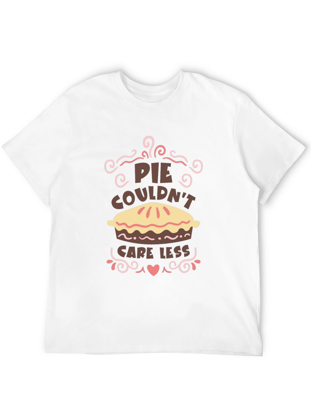 Pie Couldnt Care Less Graphic Tee