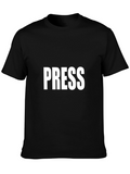 PRESS Black T-Shirt - Journalist Apparel