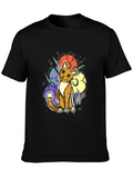 Cute Cat Meow Graphic Tee