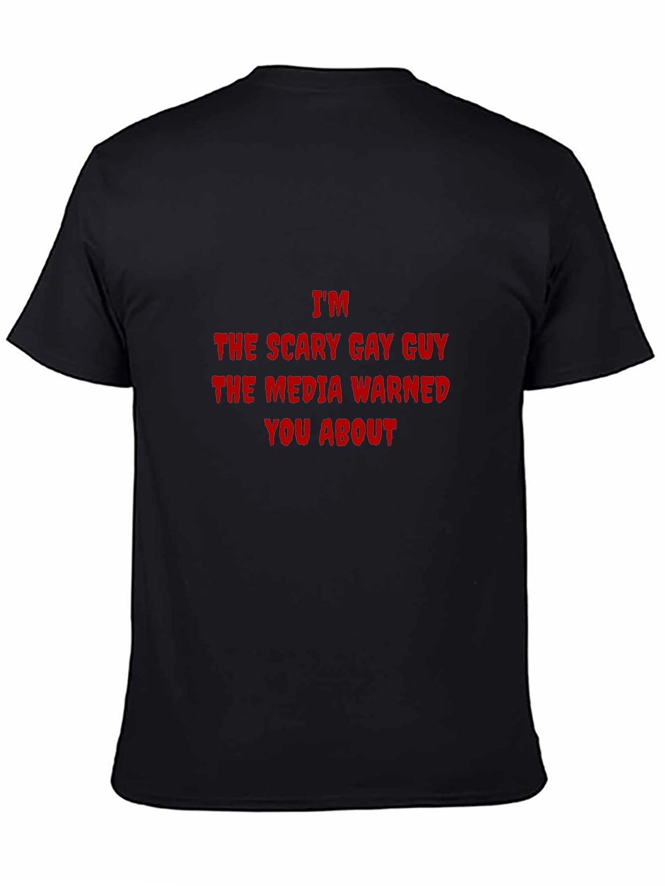 Scary Gay Guy T-Shirt - Bold Statement Tee