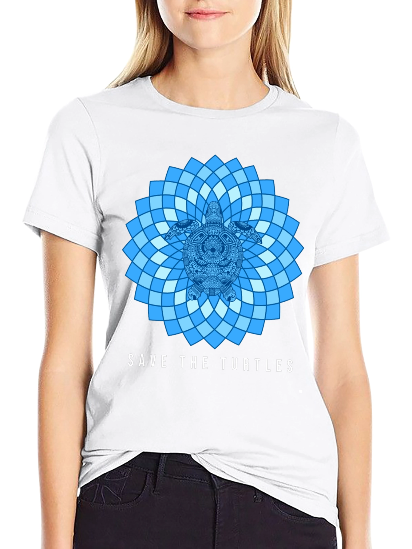 Save the Turtles Graphic Tee - Eco-Friendly Design