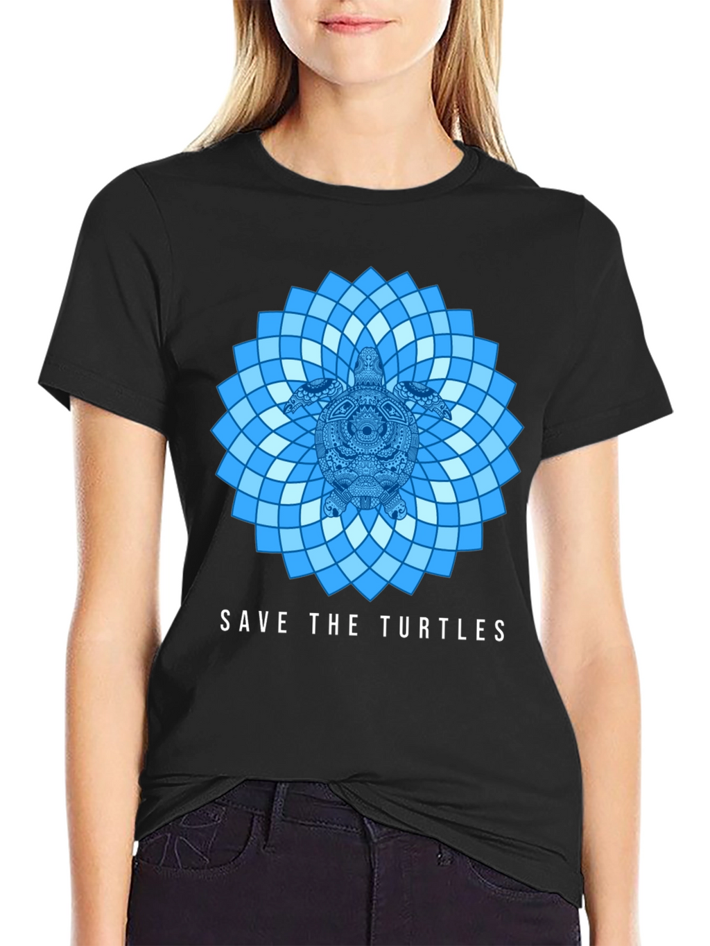 Save the Turtles Graphic Tee - Eco-Friendly Design