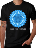 Save the Turtles Graphic Tee - Eco-Friendly Design