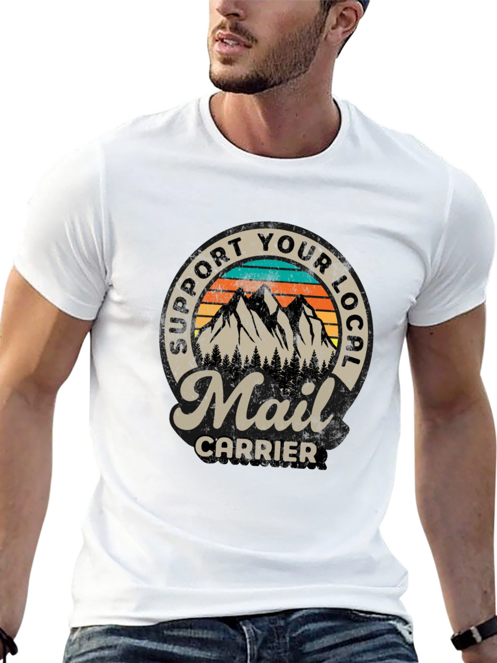 Support Your Local Mail Carrier T-Shirt