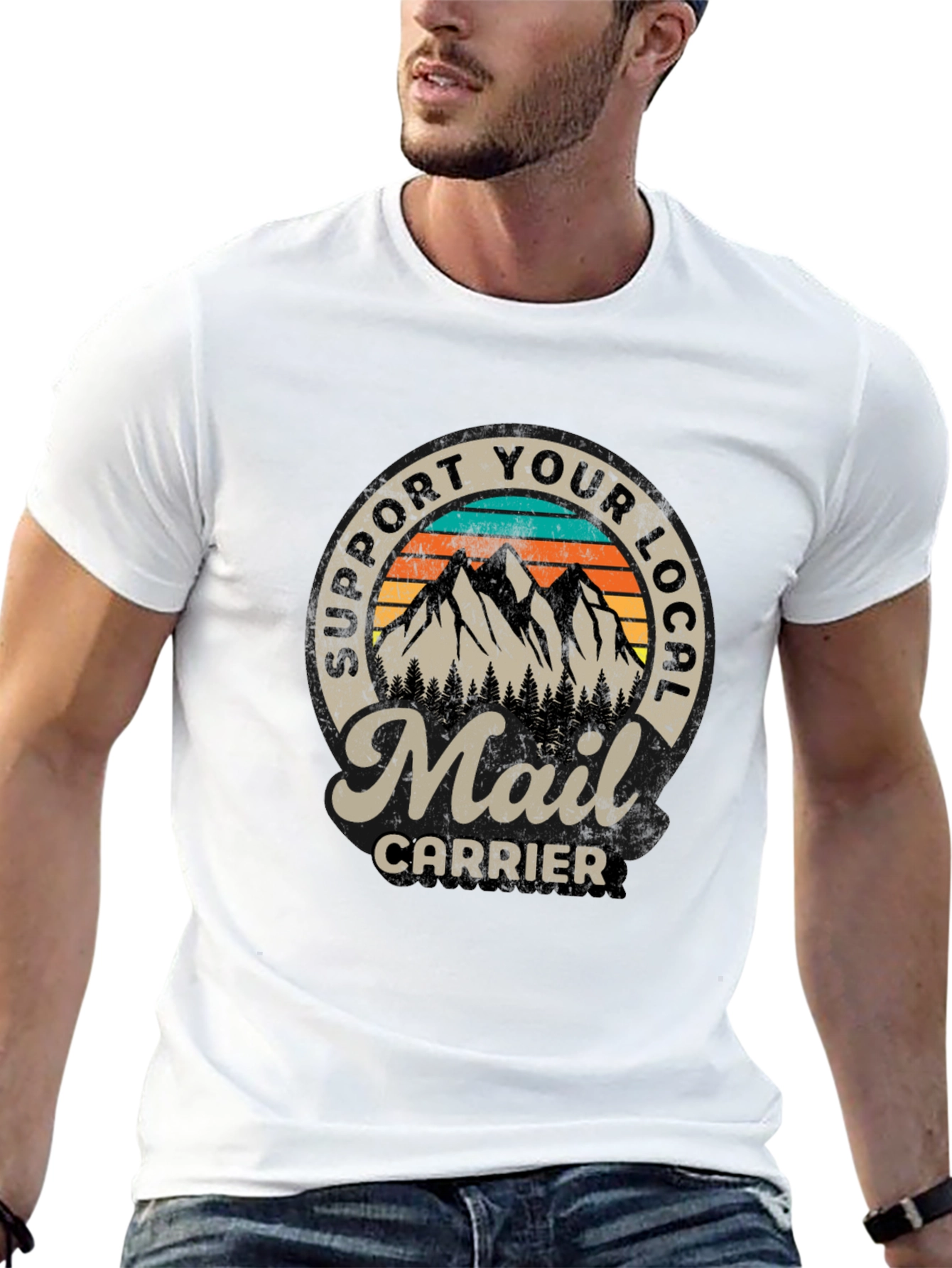 Support Your Local Mail Carrier T-Shirt