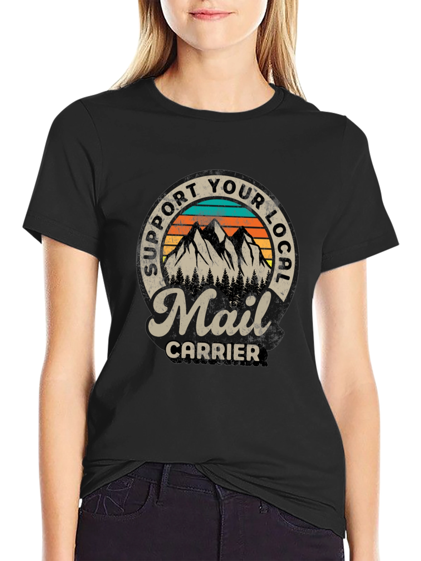 Support Your Local Mail Carrier T-Shirt