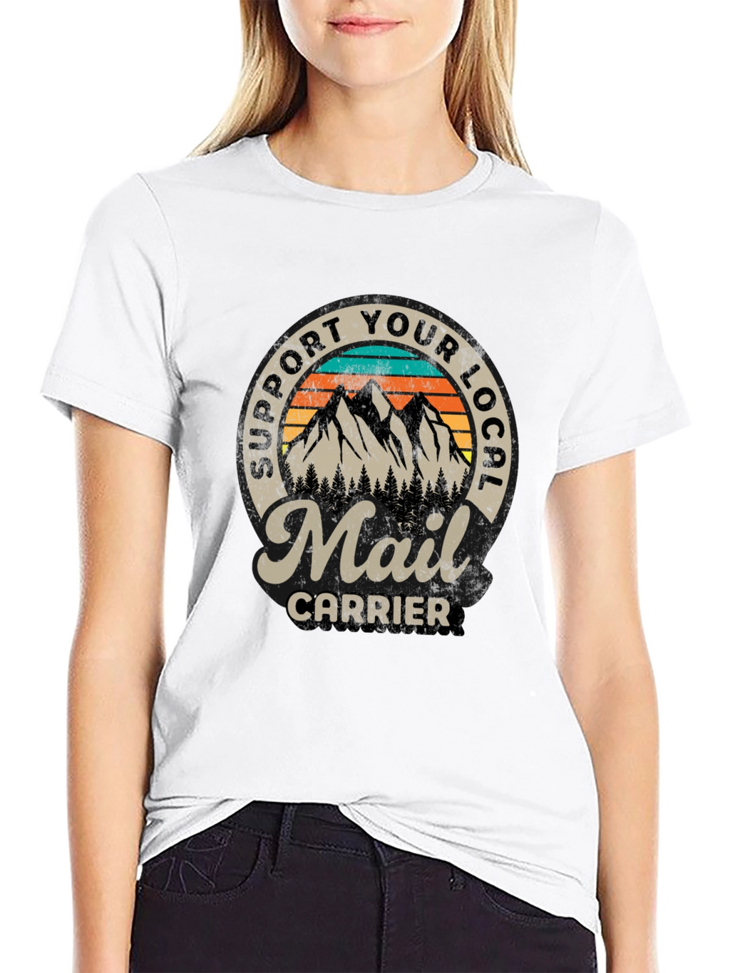 Support Your Local Mail Carrier T-Shirt
