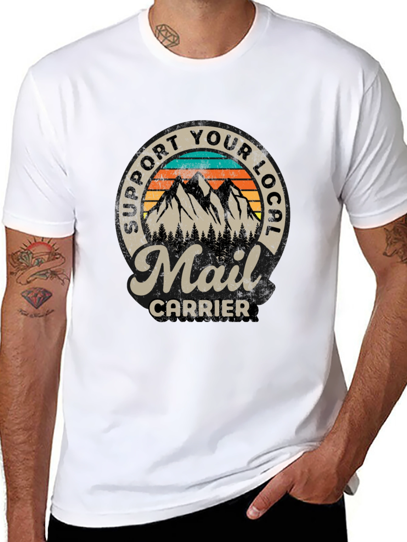 Support Your Local Mail Carrier T-Shirt