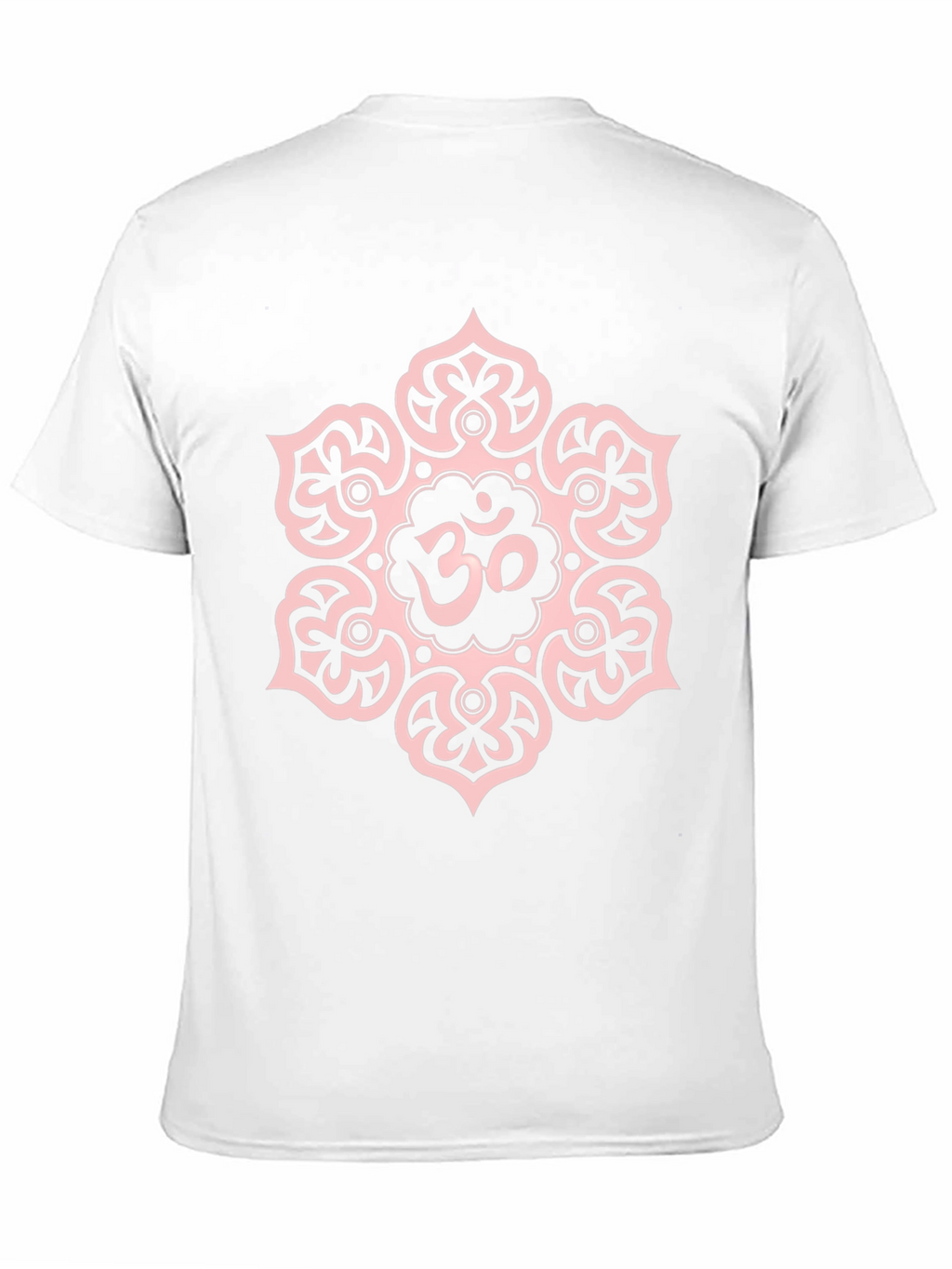 Om Mandala Graphic Tee - Black Cotton Casual Shirt