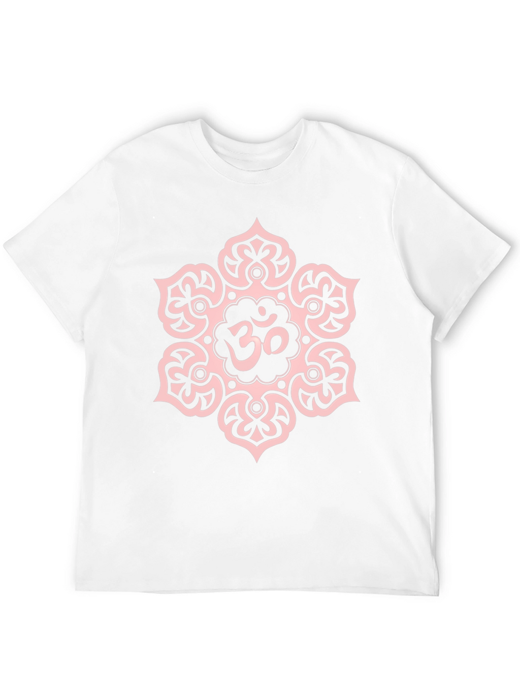 Om Mandala Graphic Tee - Black Cotton Casual Shirt