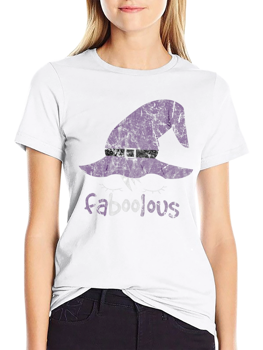 Faboolous Witch Hat T-Shirt Halloween Apparel