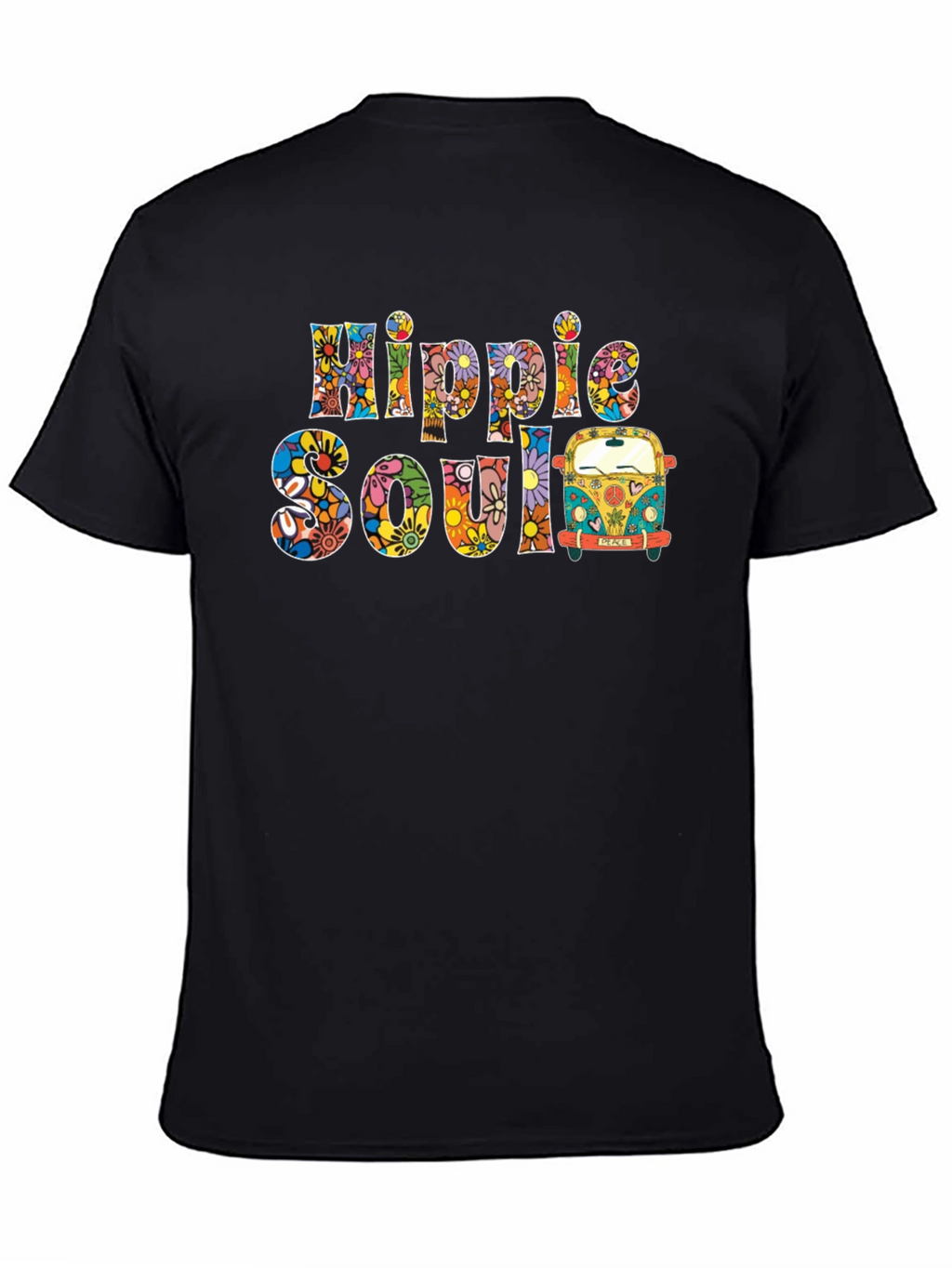 Hippie Soul Graphic Tee - Retro Style