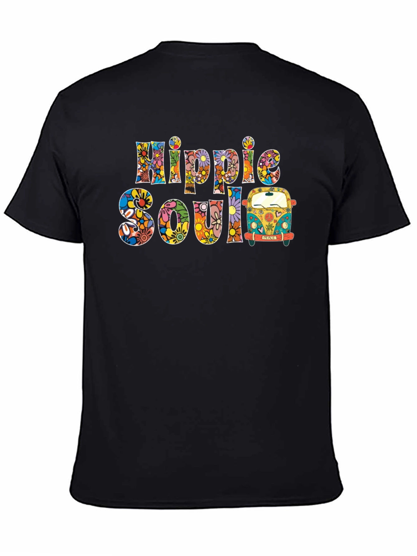 Hippie Soul Graphic Tee - Retro Style
