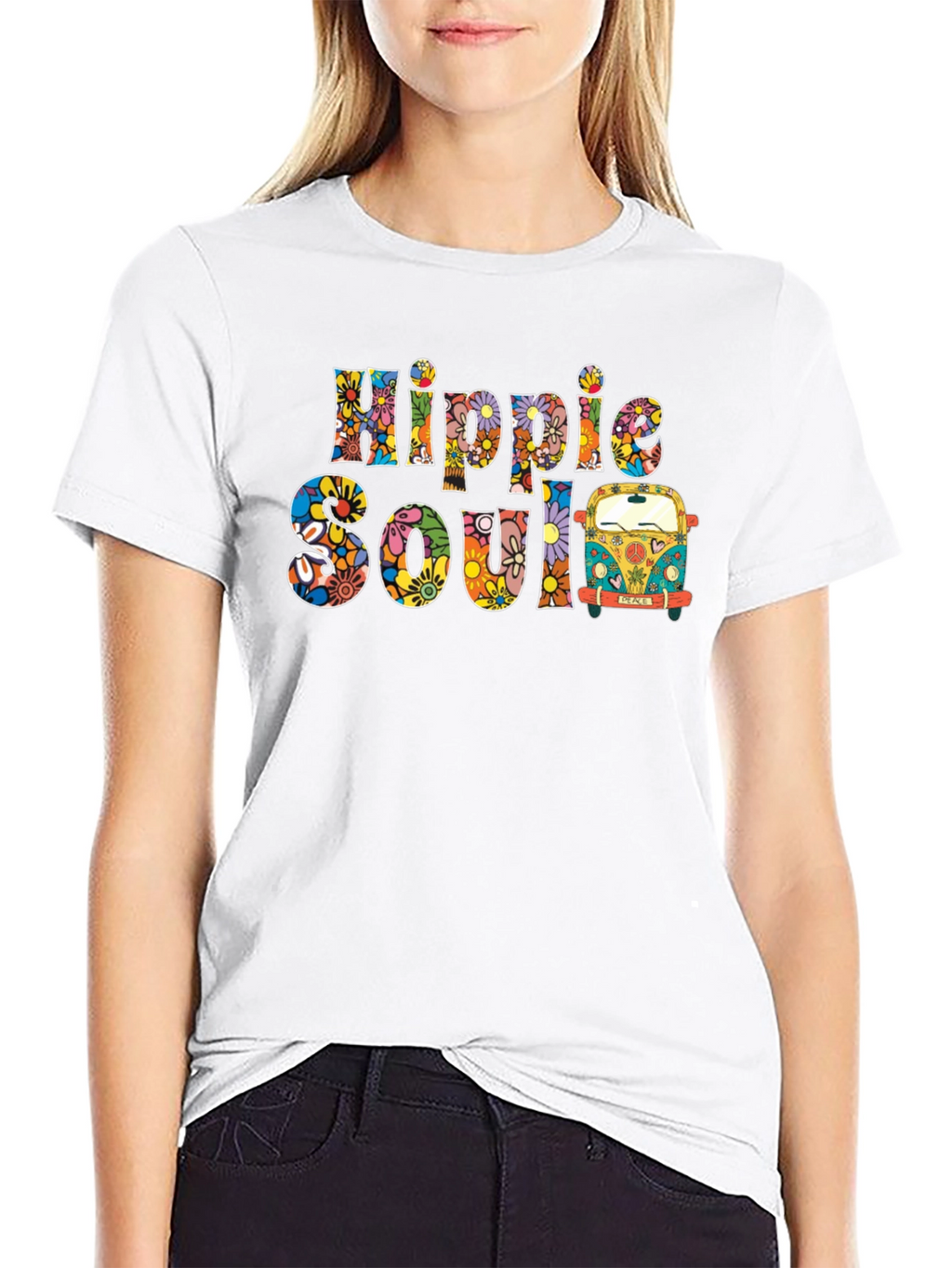 Hippie Soul Graphic Tee - Retro Style
