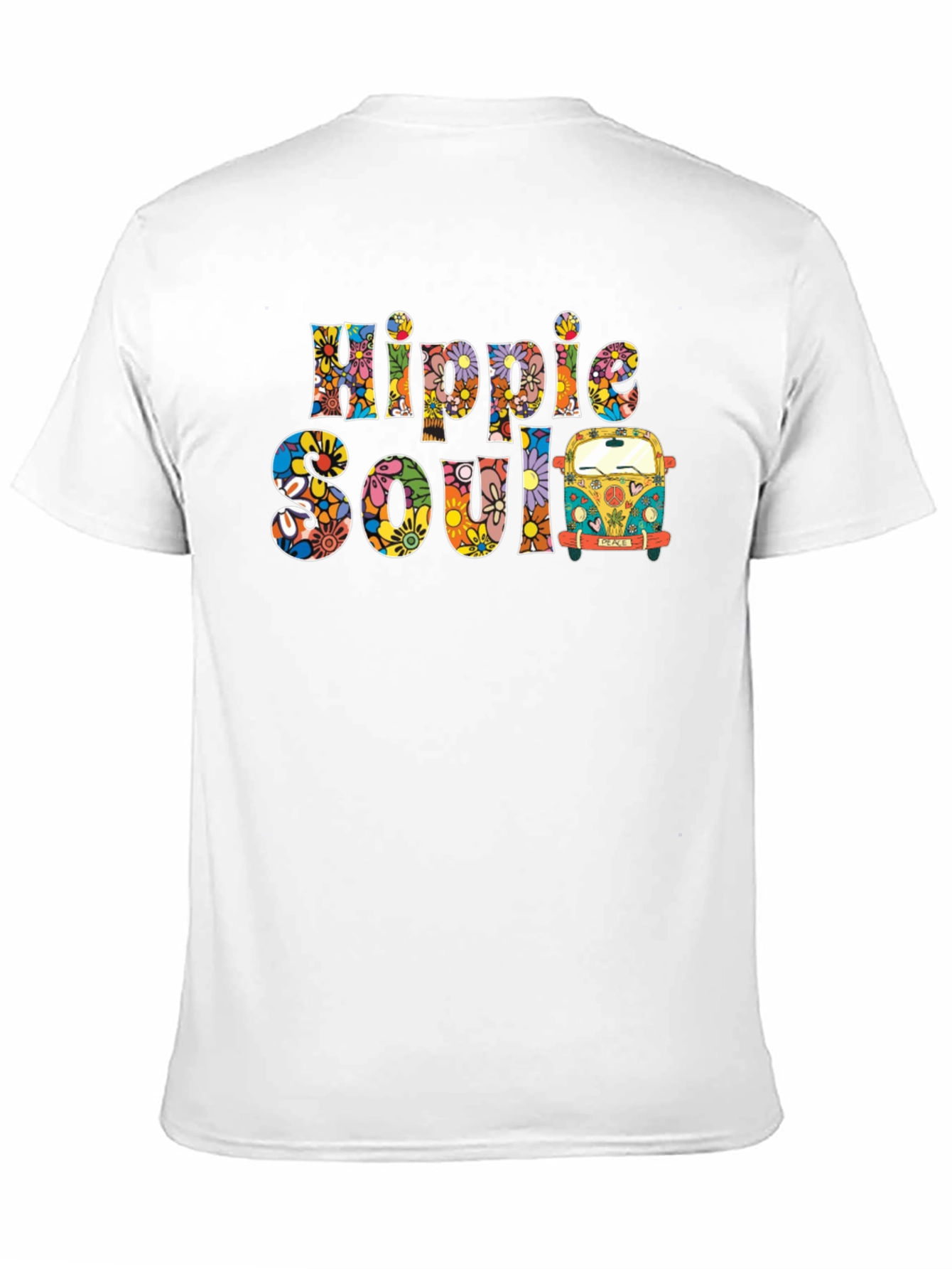 Hippie Soul Graphic Tee - Retro Style