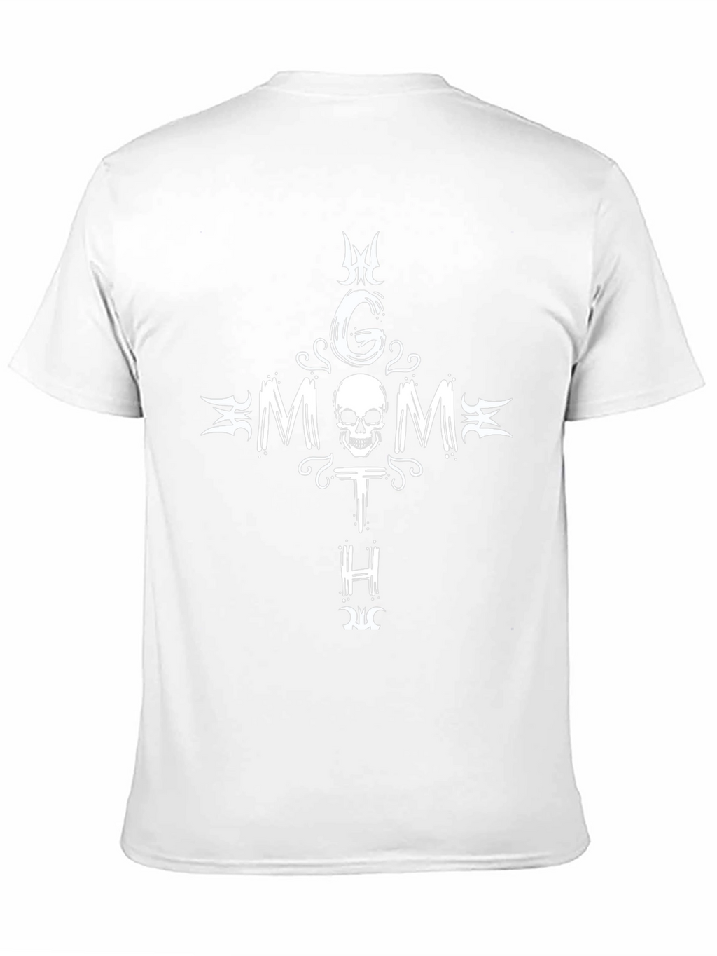 Goth Mom T-Shirt - Skull & Cross Design