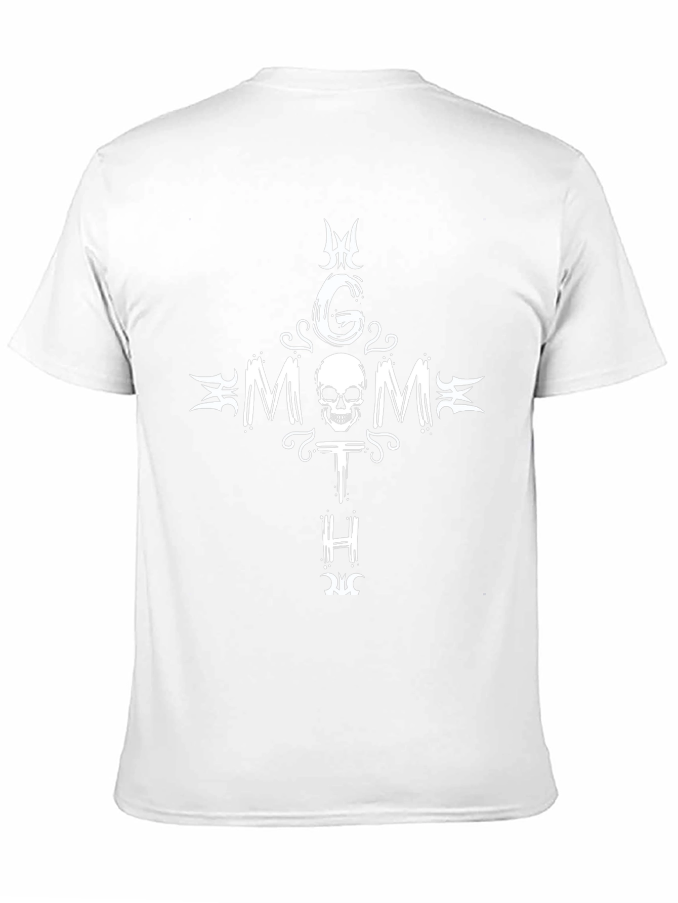 Goth Mom T-Shirt - Skull & Cross Design