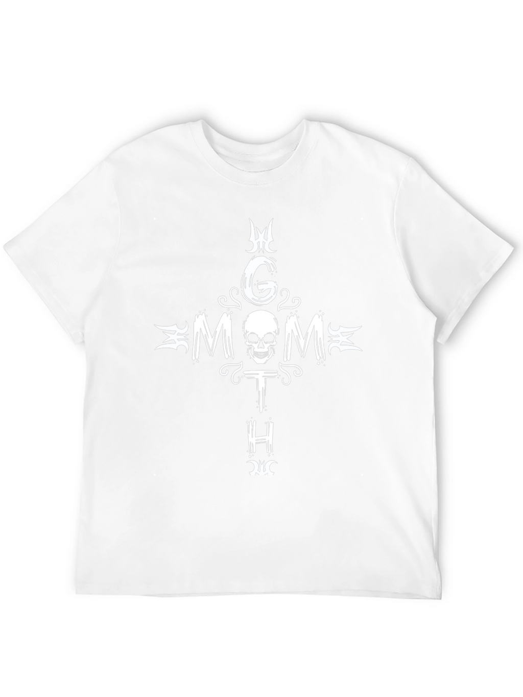 Goth Mom T-Shirt - Skull & Cross Design