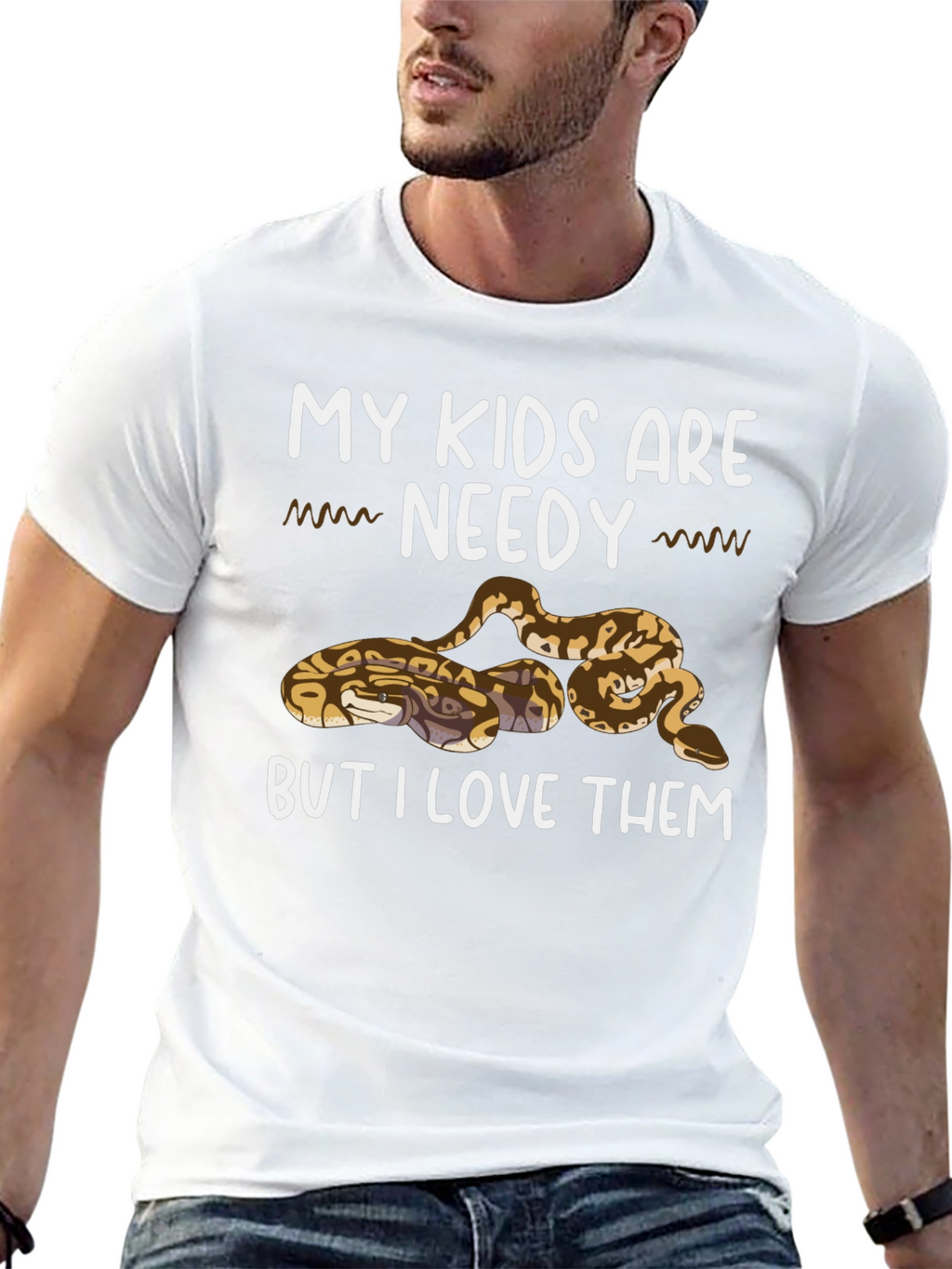 My Kids are Needy Snake Lover T-Shirt