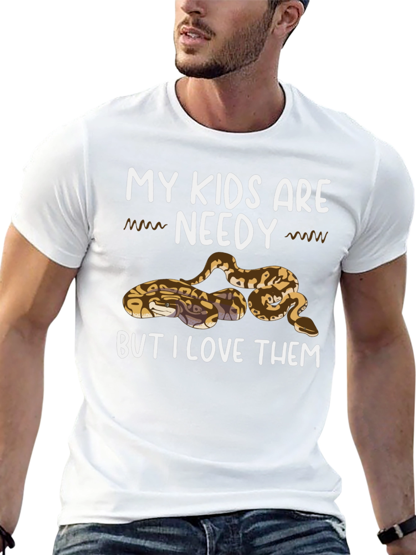 My Kids are Needy Snake Lover T-Shirt