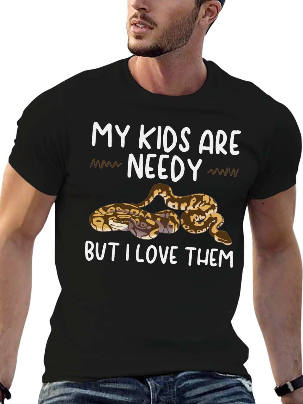 My Kids are Needy Snake Lover T-Shirt