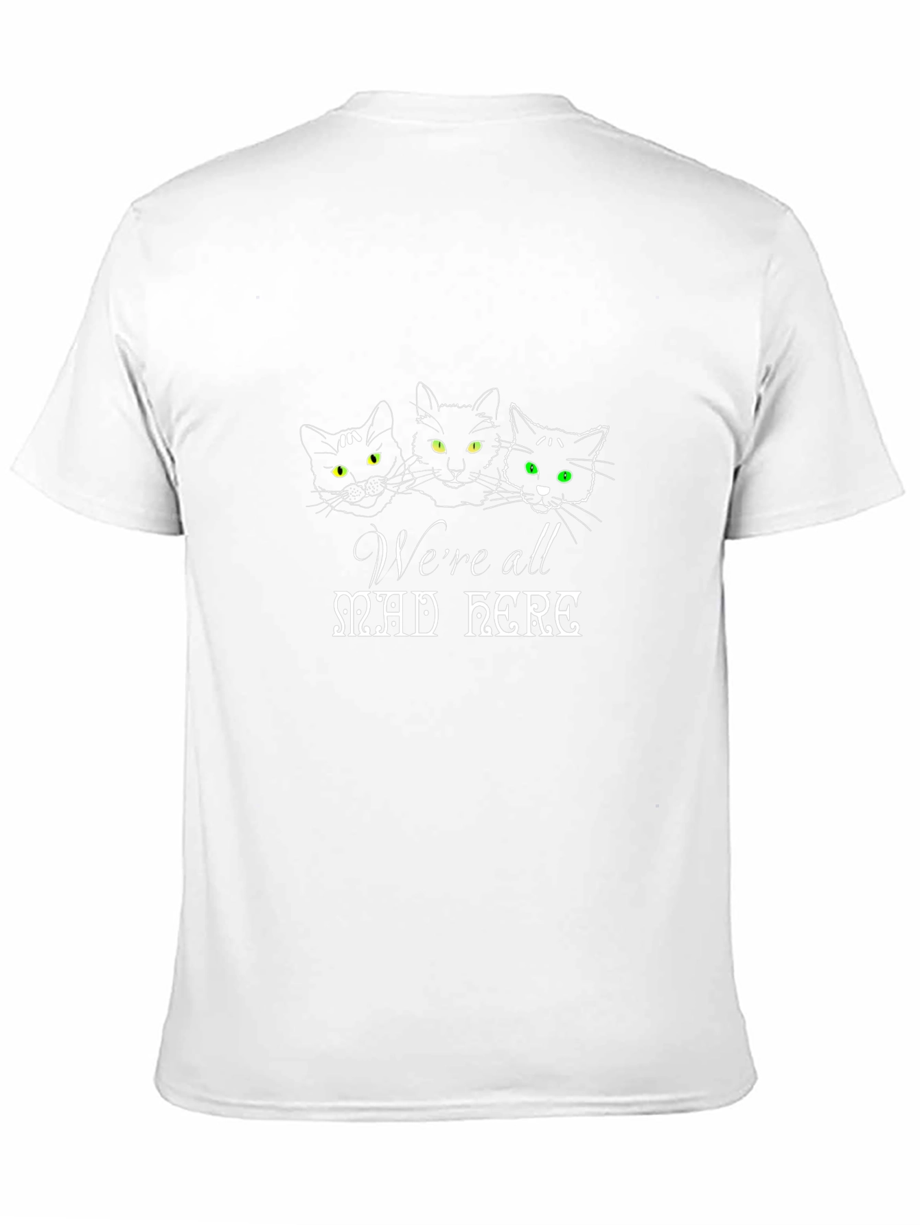 Were All Mad Here Cat T-Shirt