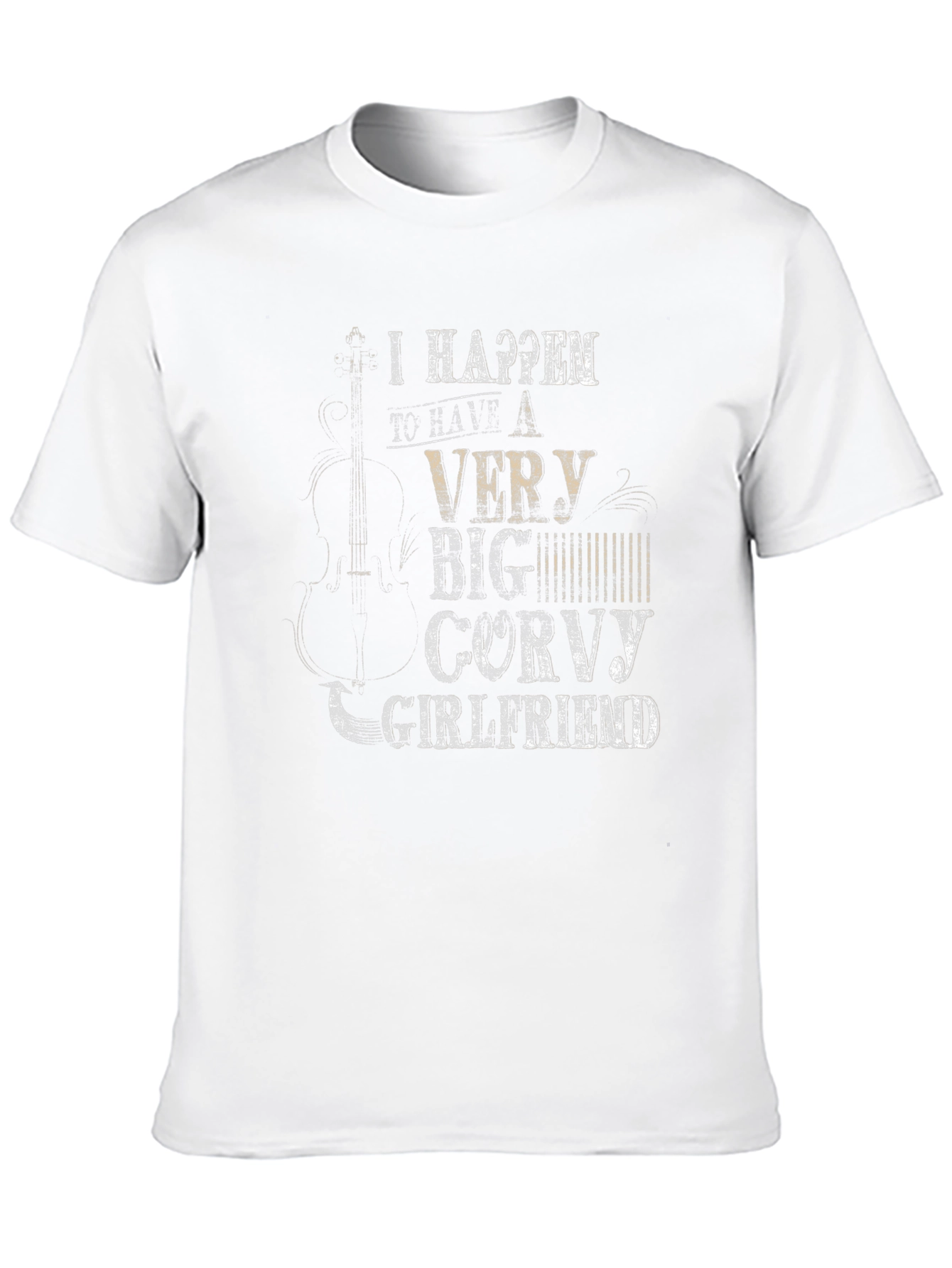 Funny Corvy Girlfriend Black T-Shirt