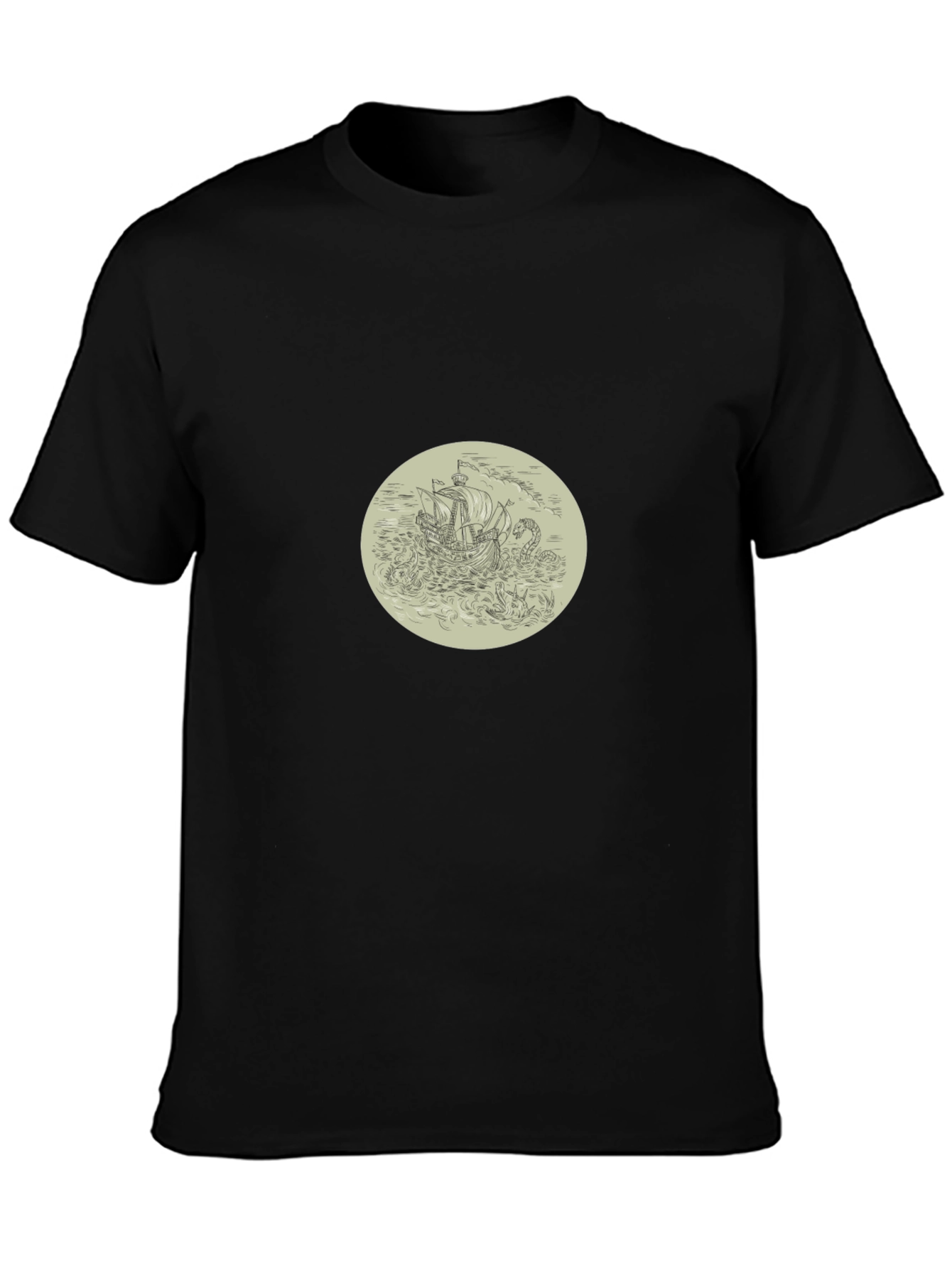 Kraken Attack T-Shirt - Black