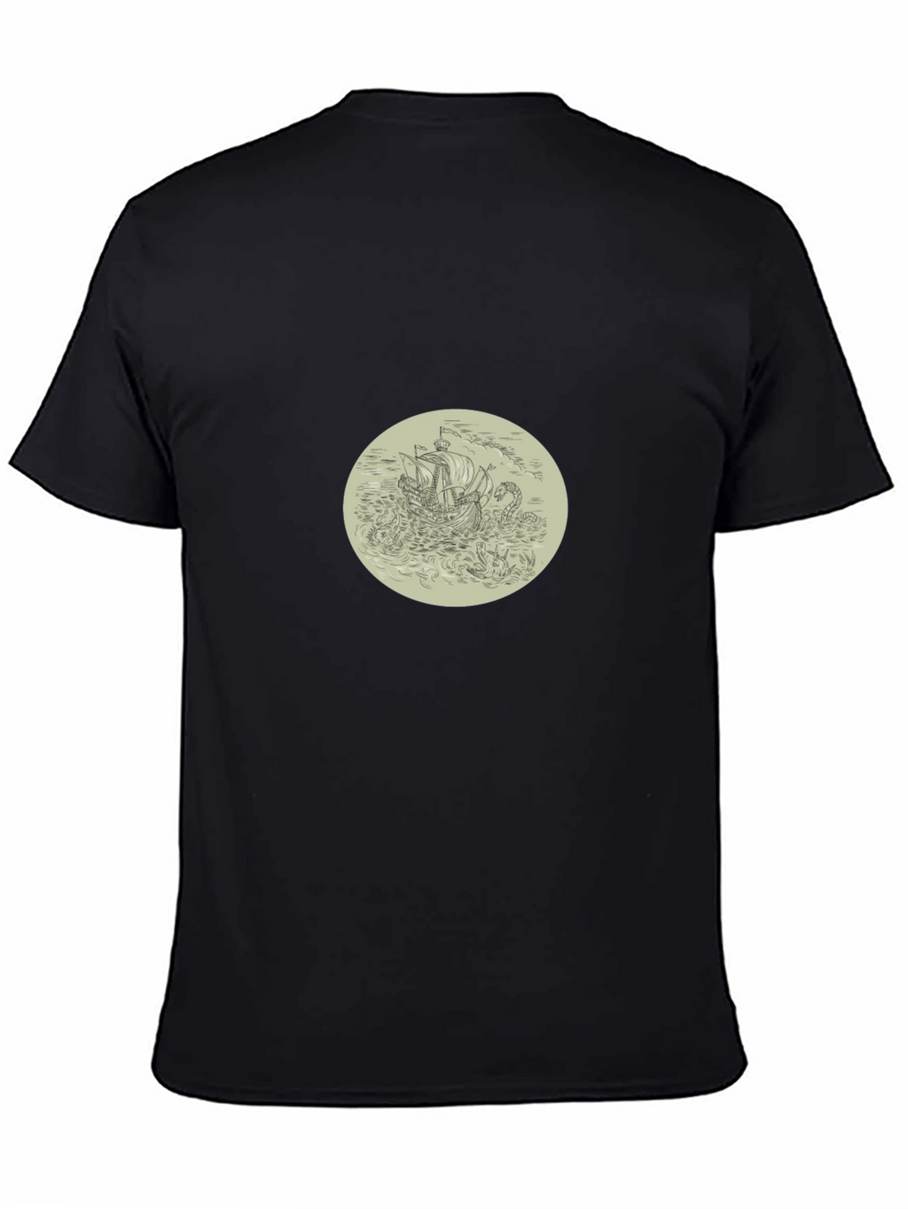 Kraken Attack T-Shirt - Black