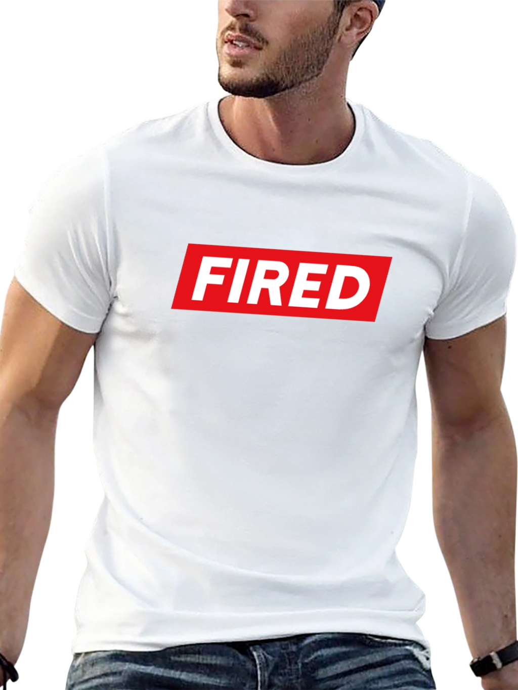 Fired Graphic Tee - Bold Statement Shirt
