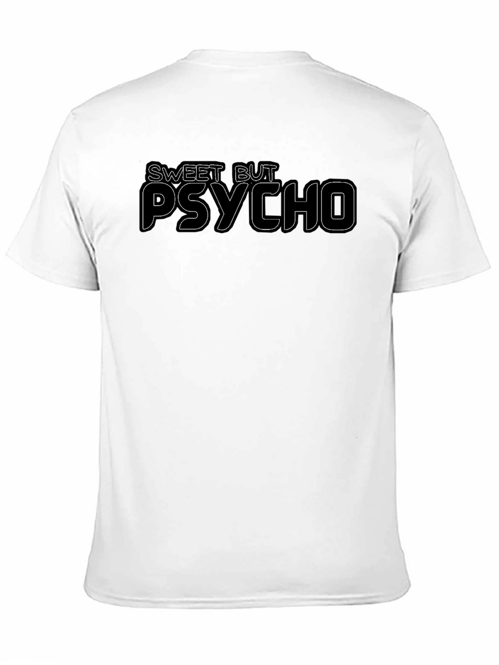 Sweet But Psycho Graphic Tee - Mens Black T-Shirt