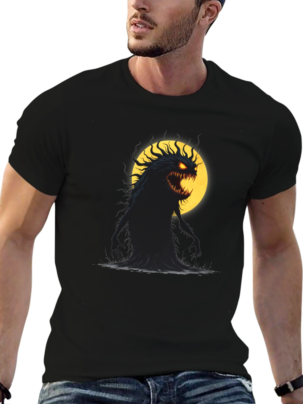 Monster Moon Graphic Tee