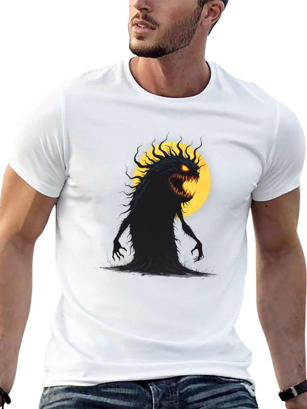 Monster Moon Graphic Tee