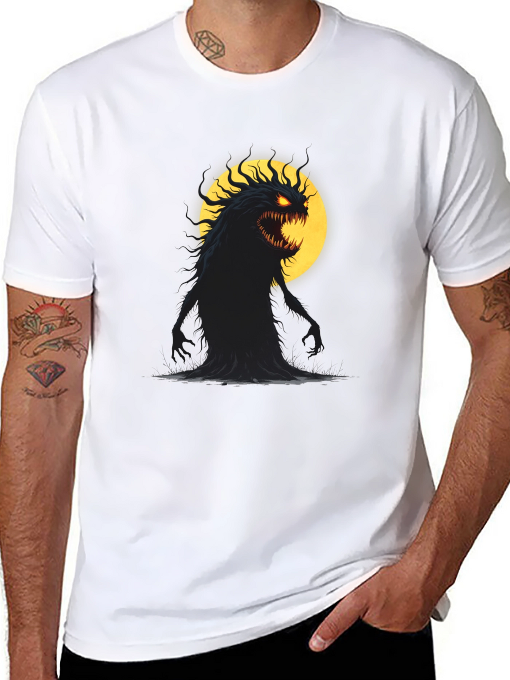 Monster Moon Graphic Tee