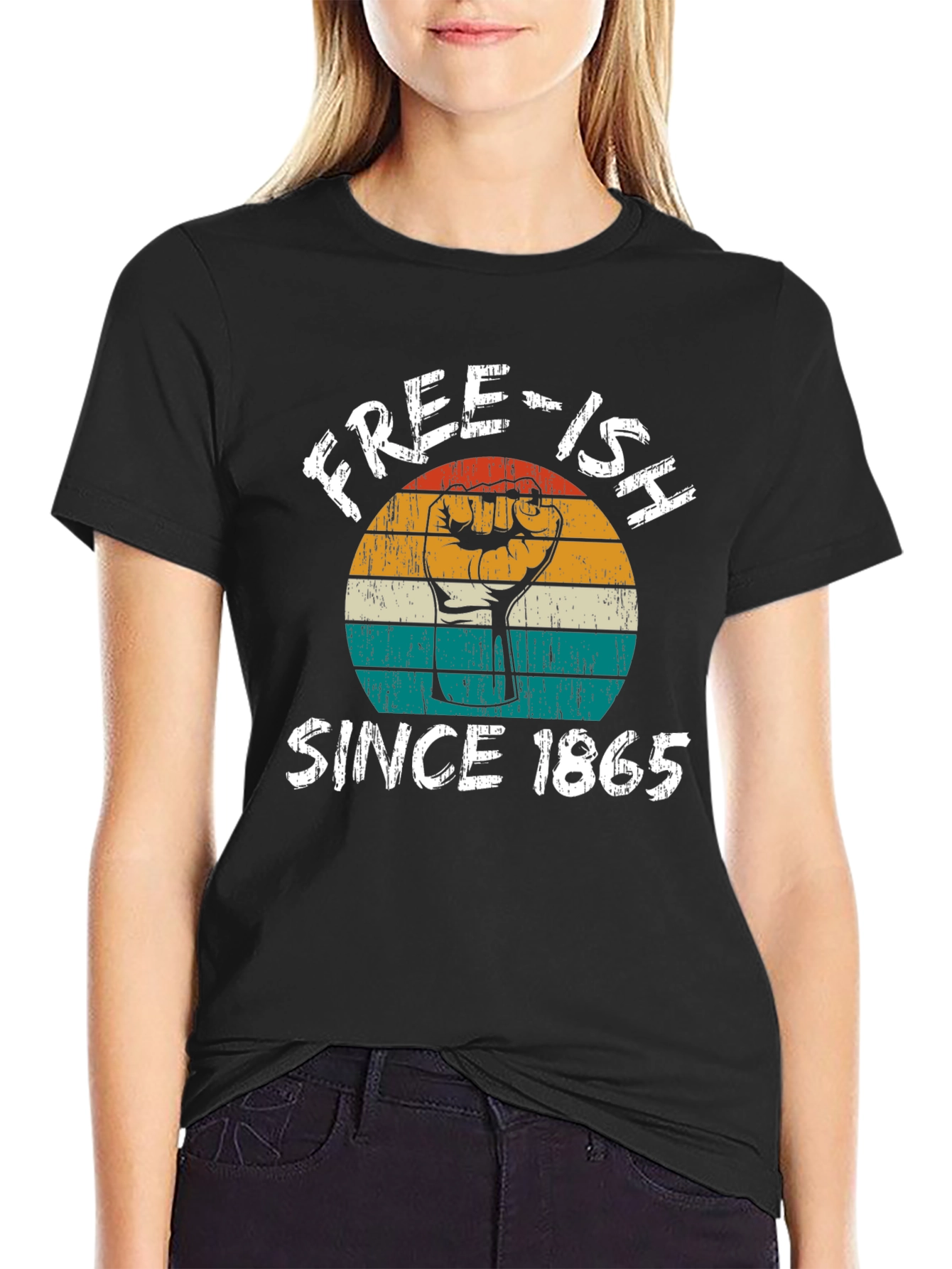 Free-ish Since 1865 Graphic Tee - Black History Month