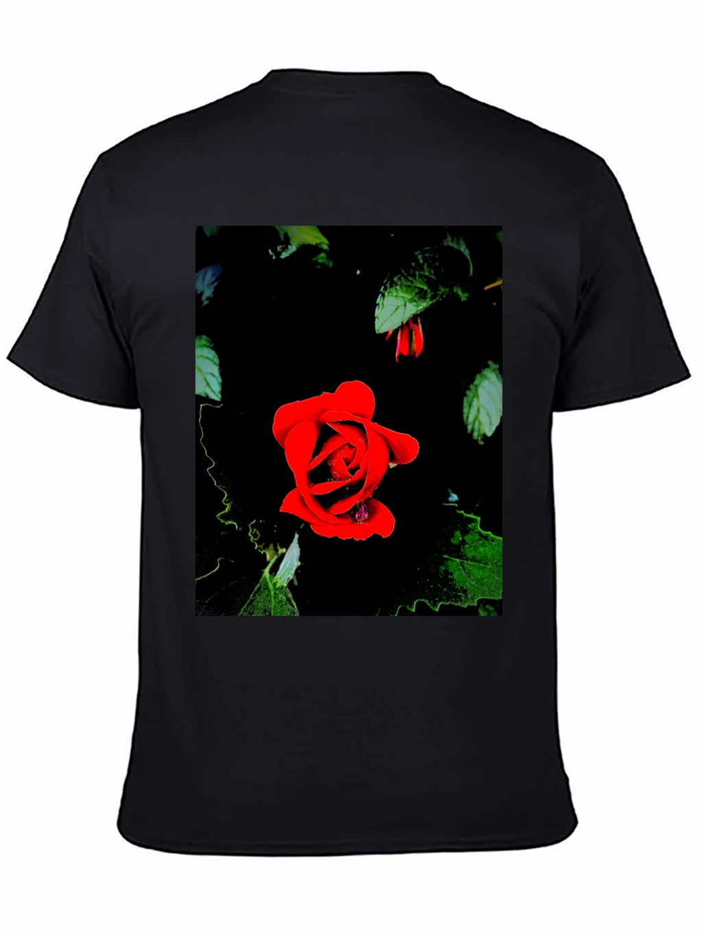 Rose in Darkness Graphic Tee