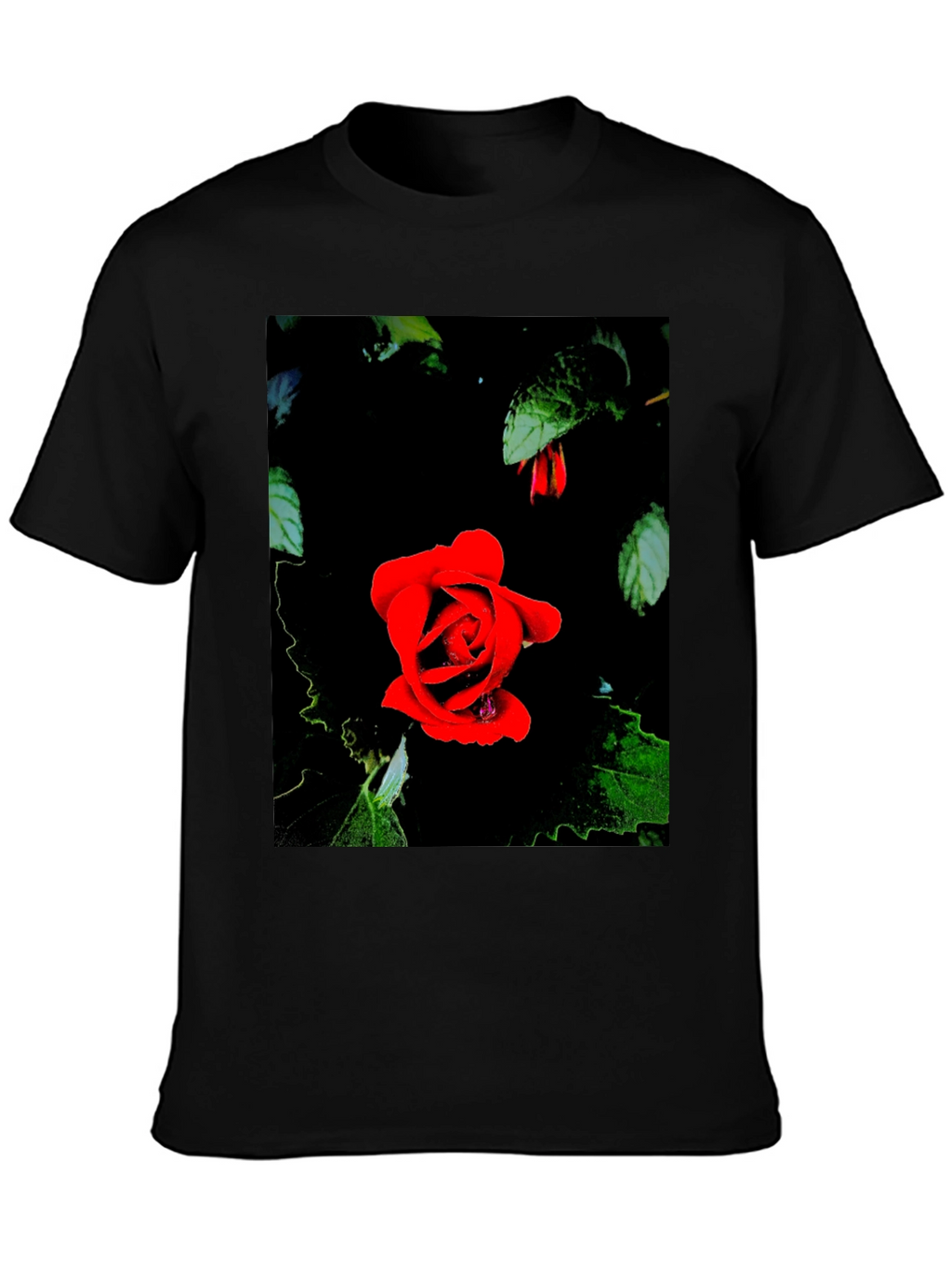 Rose in Darkness Graphic Tee